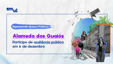 Prefeitura realiza audiência pública em 6 de dezembro sobre requalificação da Alameda dos Guaiós