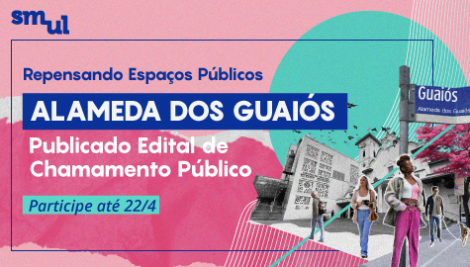 Prefeitura abre chamamento público para a requalificação da Alameda dos Guaiós, no distrito da Saúde