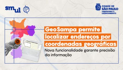 GeoSampa permite localização de endereços por coordenadas geográficas