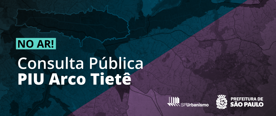 Logo No Ar Consulta Pública PIU Arco Tietê