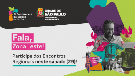 Zona Leste recebe Encontros Regionais neste sábado (29)
