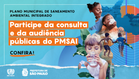 São Paulo convida população a participar da construção do novo Plano Municipal de Saneamento